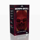 3D Treasures 3D-Printed Optical Illusion Morph Skull with Display Stand (1pc) Simple 3D Treasures