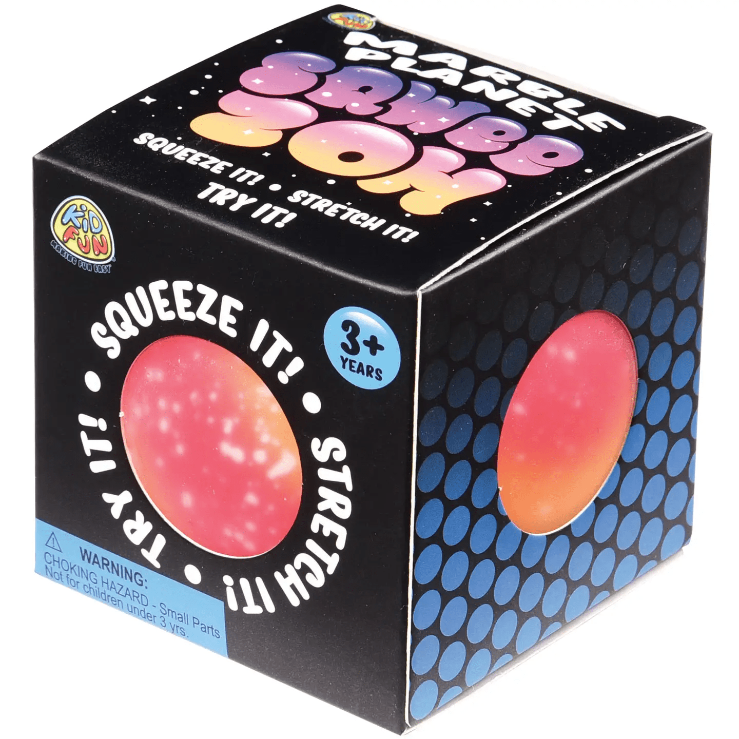 Kid Fun Marble Planet Squish Ball Stress Relief Sensory Toy (1pc) Simple Exclusive