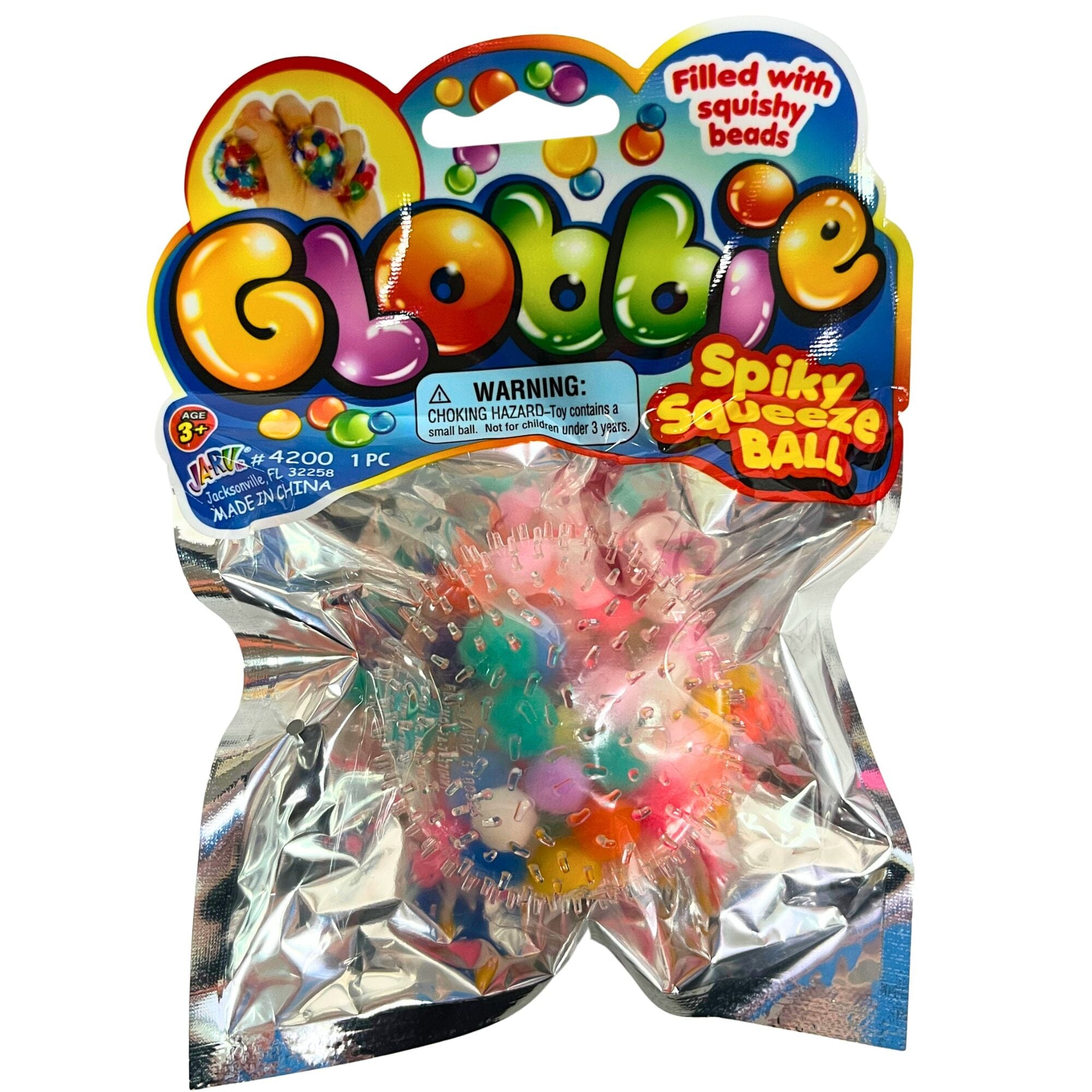Globbie Spikey Squeeze Ball (1pc) Simple Exclusive