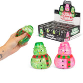 Scrunchems Sugar Snowman Squishy Fidget Toy (1pc) Color Ships Assorted Simple Scrunchems
