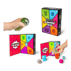 Scrunchems Surprise Box – 6 Compartment Sensory Squishy Toy Simple Scrunchems