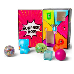 Scrunchems Surprise Box – 6 Compartment Sensory Squishy Toy Simple Scrunchems
