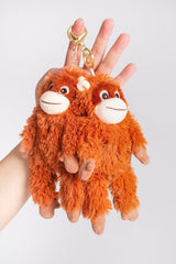 Monkey Plush Keychain (1pc) Simple Exclusive