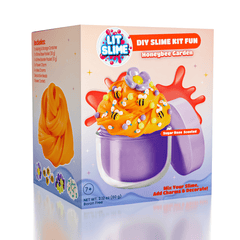 LIT Slime DIY Scented Slime Kit with Charms (1 Jar) Honeybee Garden Simple LIT Slime