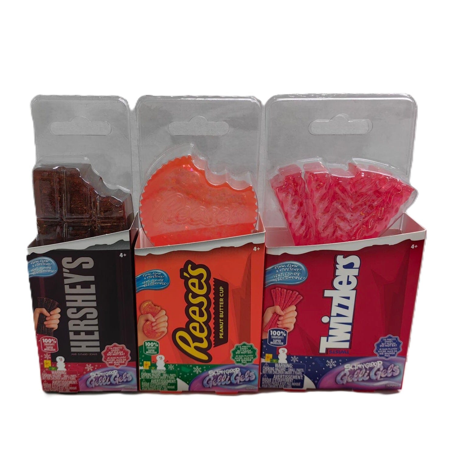 Hershey's Holiday x SlimyGloop Gelli Gels Squishy Stress Fidget Toy (1pc) Style Ships Assorted Simple Minecraft