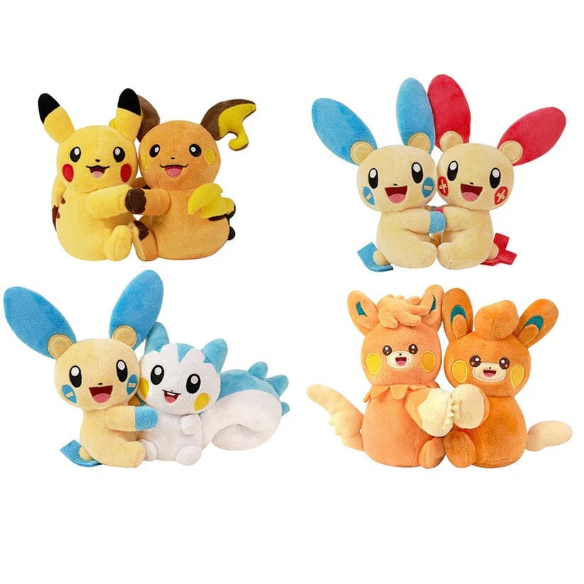 Pokémon TCG: Electric Nuzzle Cheeks Plush Toy Blind Box (1pc) Ships Assorted Simple Pokémon