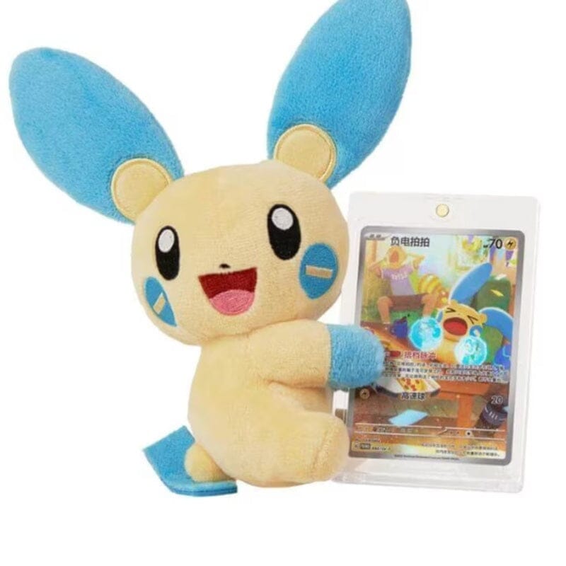 Pokémon TCG: Electric Nuzzle Cheeks Plush Toy Blind Box (1pc) Ships Assorted Simple Pokémon