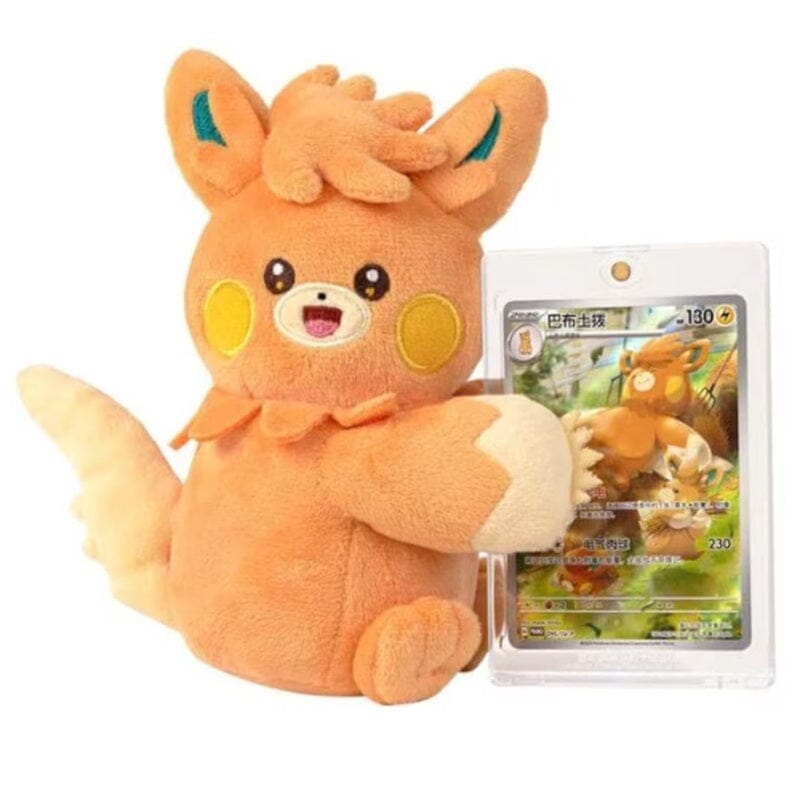 Pokémon TCG: Electric Nuzzle Cheeks Plush Toy Blind Box (1pc) Ships Assorted Simple Pokémon