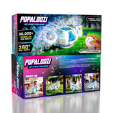 POPALOOZI Light-Up Bubble Storm Machine with Remote Simple Exclusive