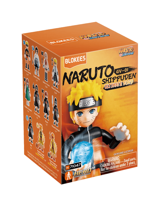 Blokees Naruto Shippuden Galaxy Version 01 Ultimate Bond Blind Box (1pc) Simple Blokees