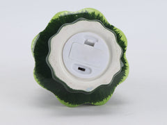 Festiluma Light-Up Tabletop 8" Ceramic Christmas Tree Décor Simple Festiluma