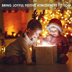 Festiluma Light-Up Tabletop 8" Ceramic Christmas Tree Décor Simple Festiluma