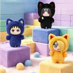 EAKI x Naruto Cat Paradise "KittenLand" Series Plush Keychain Blind Box (1pc) Simple EAKI