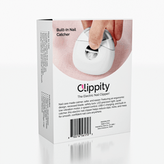Clippity Rechargeable Electric Nail Clipper with LED Light Simple Exclusive