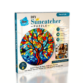 Studio Art DIY Acrylic Suncatcher Puzzle (84 Pieces) Tree Of Life Simple Studio Art