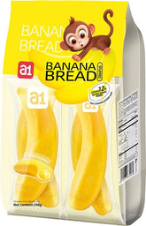 A1 Peelable Banana Bread (4pc), 248g Simple A1