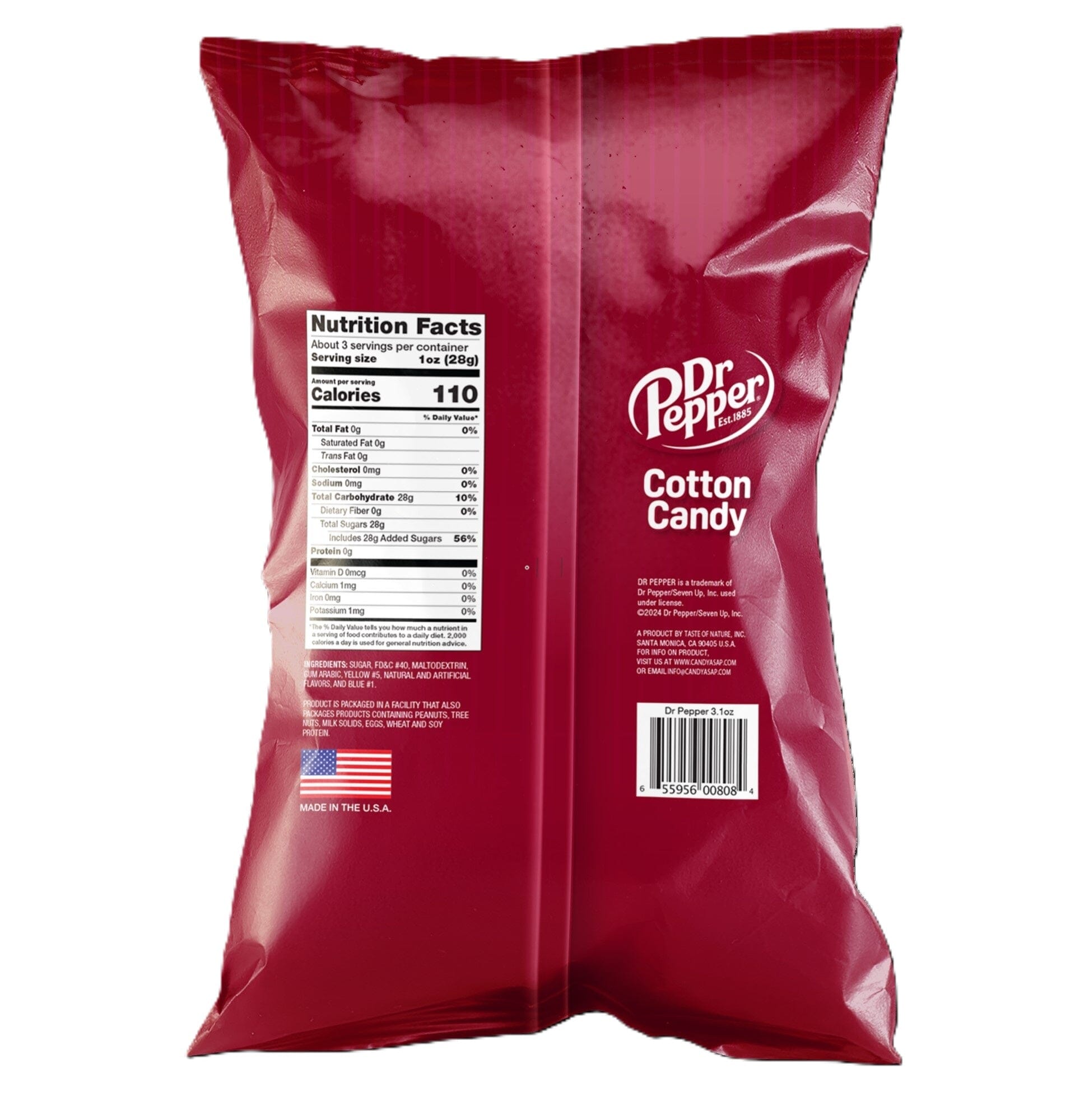 Dr Pepper® Sweet Cotton Candy (3.1 Oz) Simple Dr Pepper