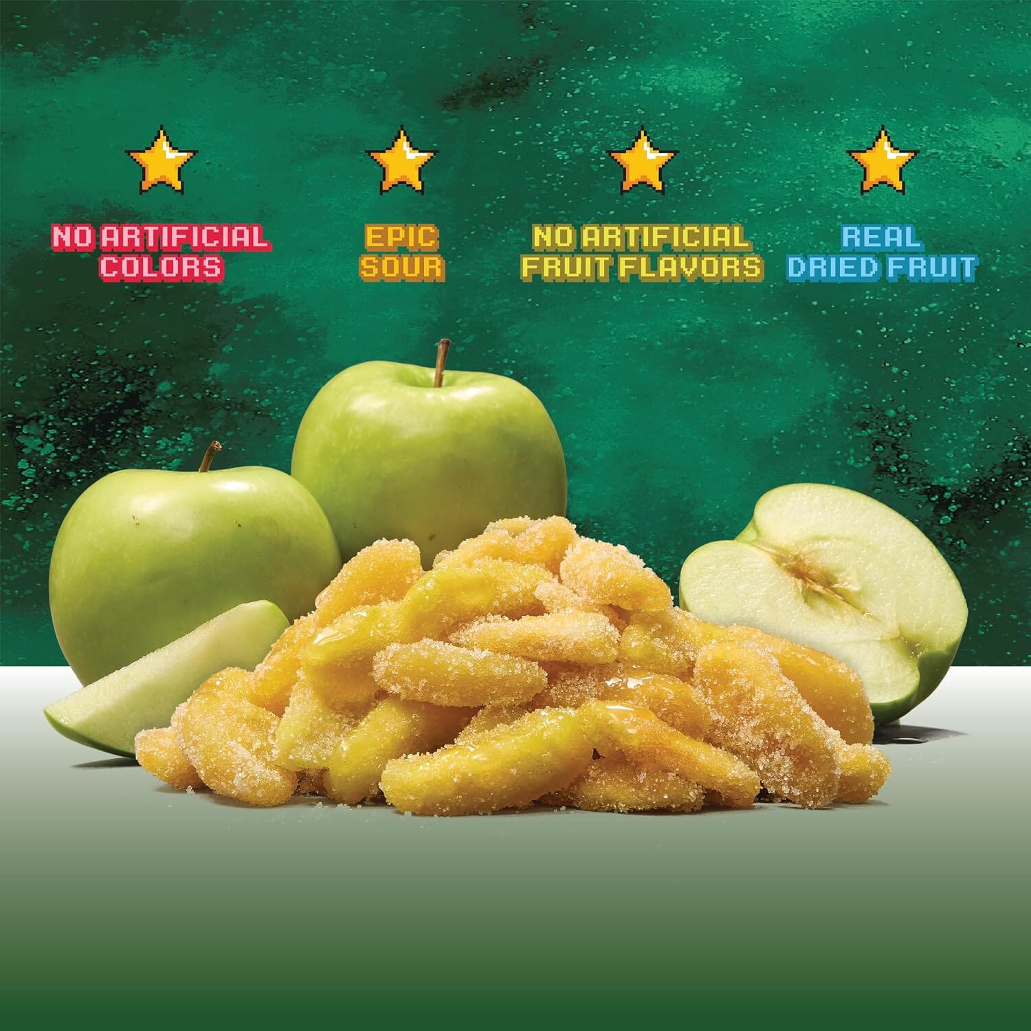 Final Boss Sour Level 4 Green Apple Sour Candy Snack 100g (1pc) Simple Final Boss Sour