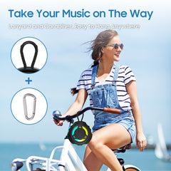 SonicVibes Warterproof Bluetooth Shower Speaker