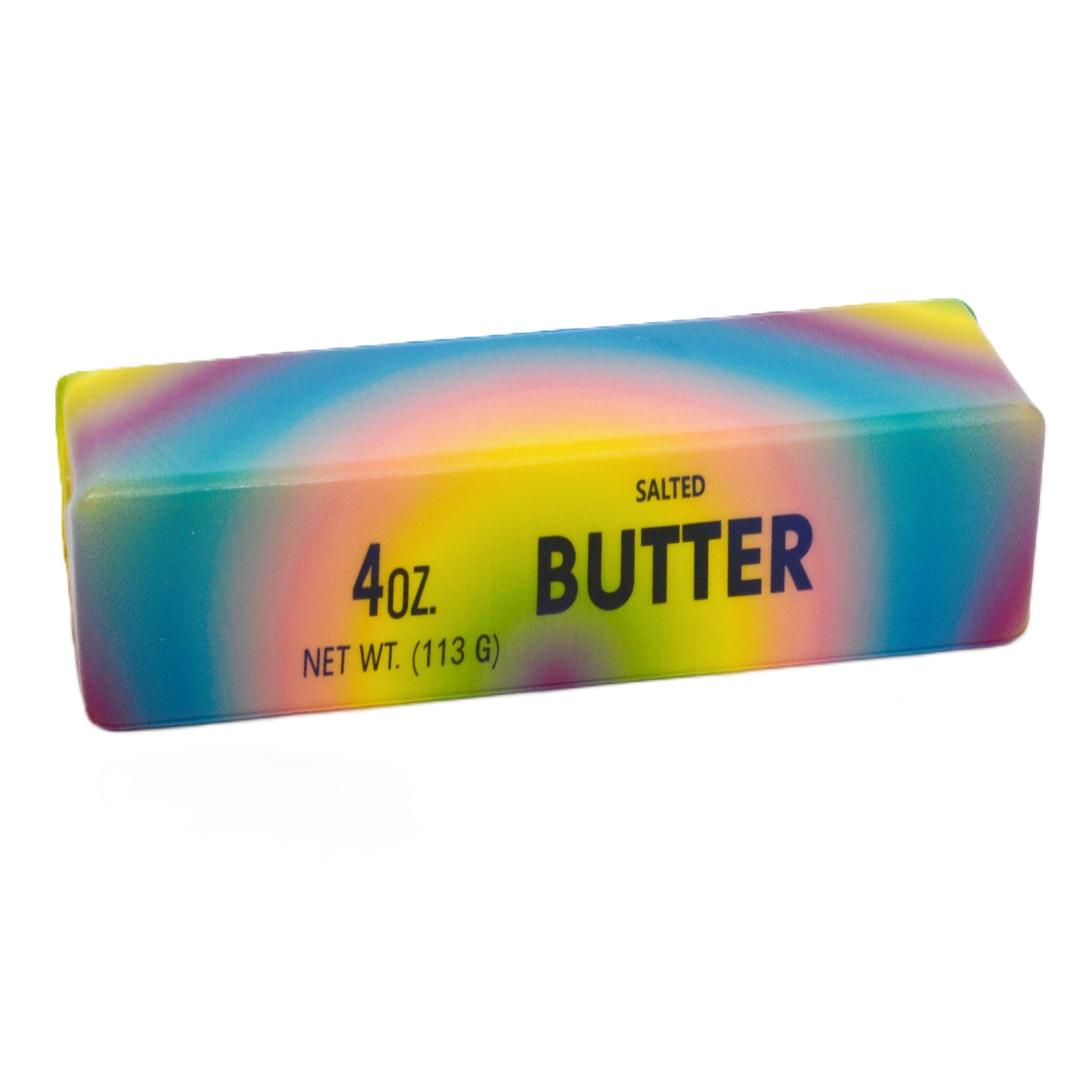 Rainbow Butter Foam Slow-Rise Squishy 5.5" Fidget Toy (1pc) Simple Exclusive