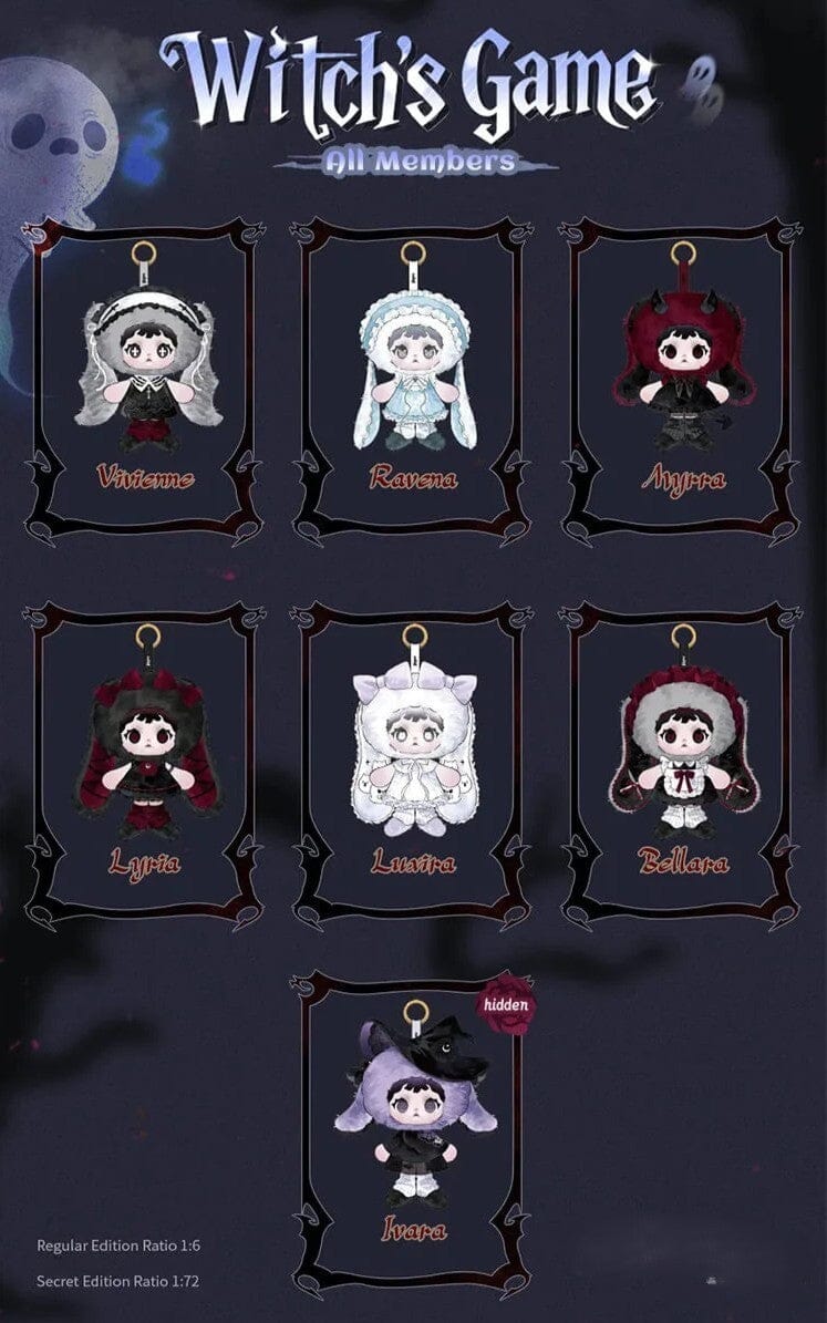 SureFun: Heymi - Witch's Game Series Plush Blind Box (1pc) Simple Sure Fun