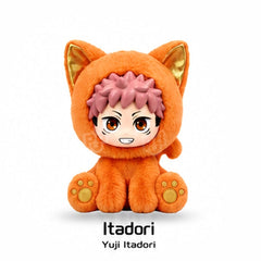 EAKI x Jujutsu Kaisen Sitting Cat Party Plush Pendant Blind Box (1pc) Simple EAKI