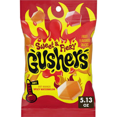 Fruit Gushers Sweet & Fiery Candy - 5.13oz Simple Gushers