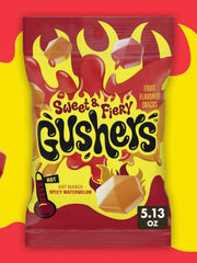 Fruit Gushers Sweet & Fiery Candy - 5.13oz Simple Gushers