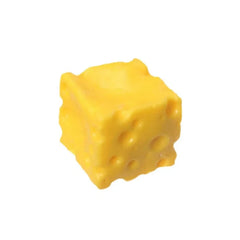 Cheese Cube Slow-Rise Foam Squishy 2.3" Fidget Toy (1pc)