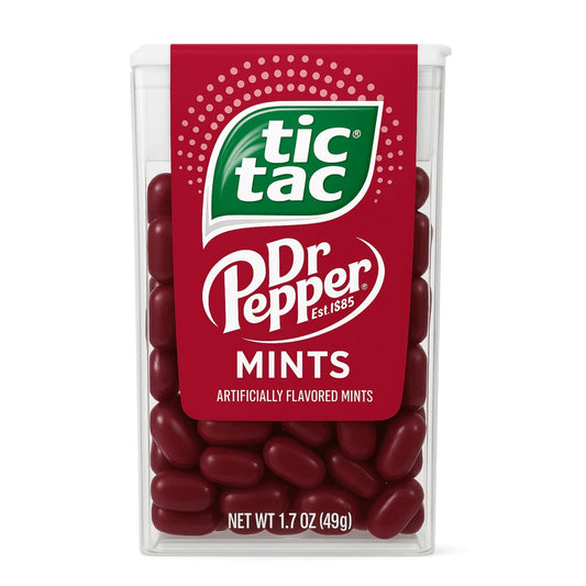 Tic Tac Dr. Pepper Mints (1.7 oz) - Limited Edition Simple Tic Tac