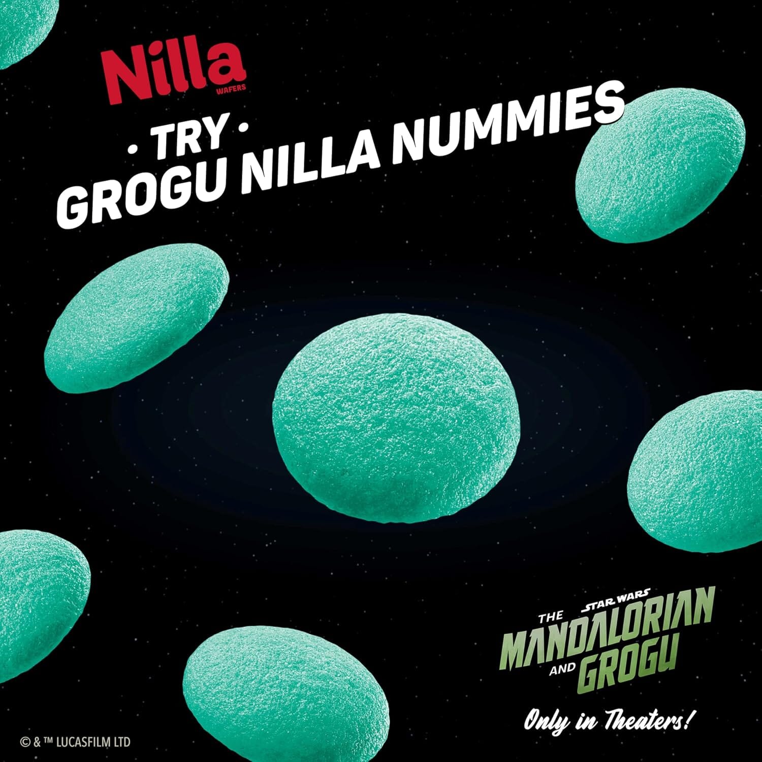 NILLA Wafers Grogu Nilla Nummies Vanilla Wafer Cookies (11oz) - Limited Edition Simple REESE'S