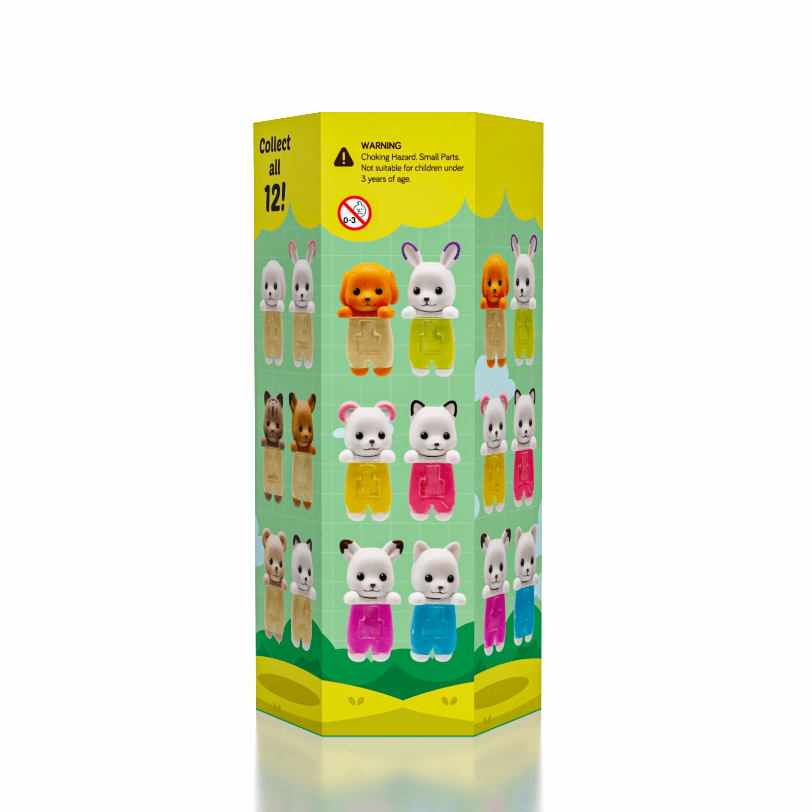 Animal Huggers: The Phone Hugging Buddies Series 5 Collectable Figurine Blind Box (1pc) Simple Huggers