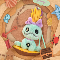 52TOYS x Disney: Stitch Aloha Hawaii Series Plush Keychain Blind Box (1pc) Simple 52TOYS