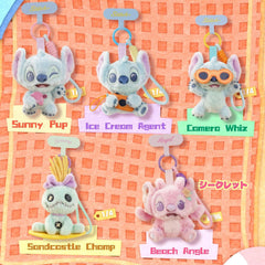 52TOYS x Disney: Stitch Aloha Hawaii Series Plush Keychain Blind Box (1pc) Simple 52TOYS
