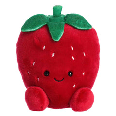 Palm Pals Juicy Strawberry 5" Adorable Stuffed Fruit Plush Simple Palm Pals