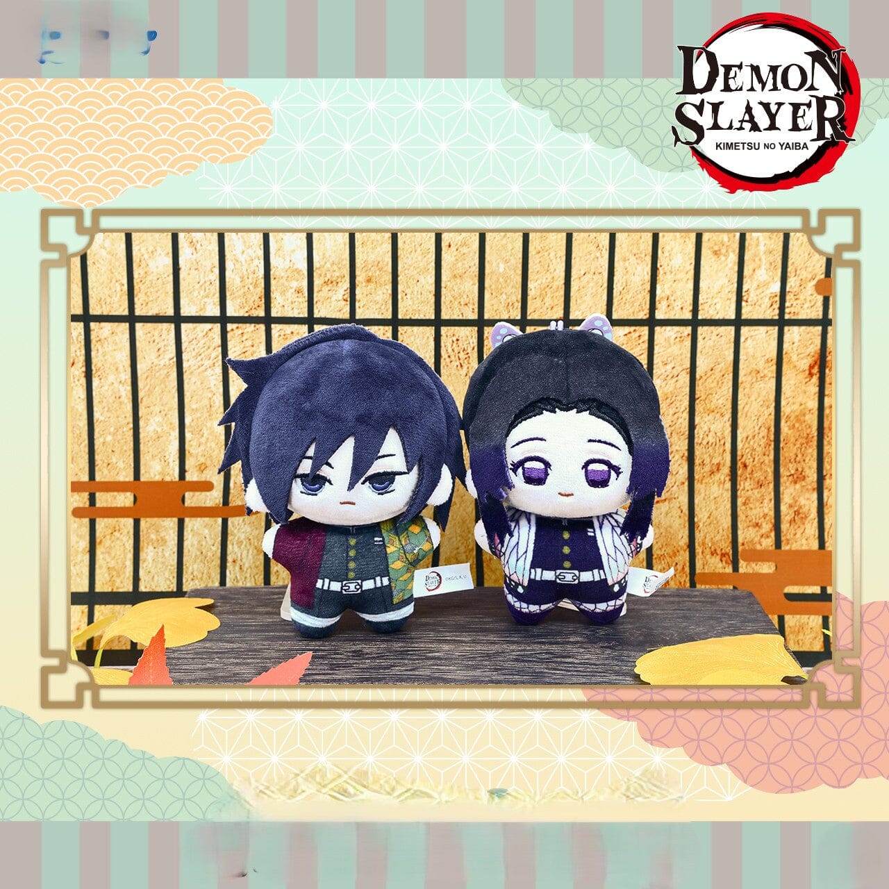 Demon Slayer: Hashira Series Starfish Plush Pendant Blind Box (1pc) Simple Demon Slayer