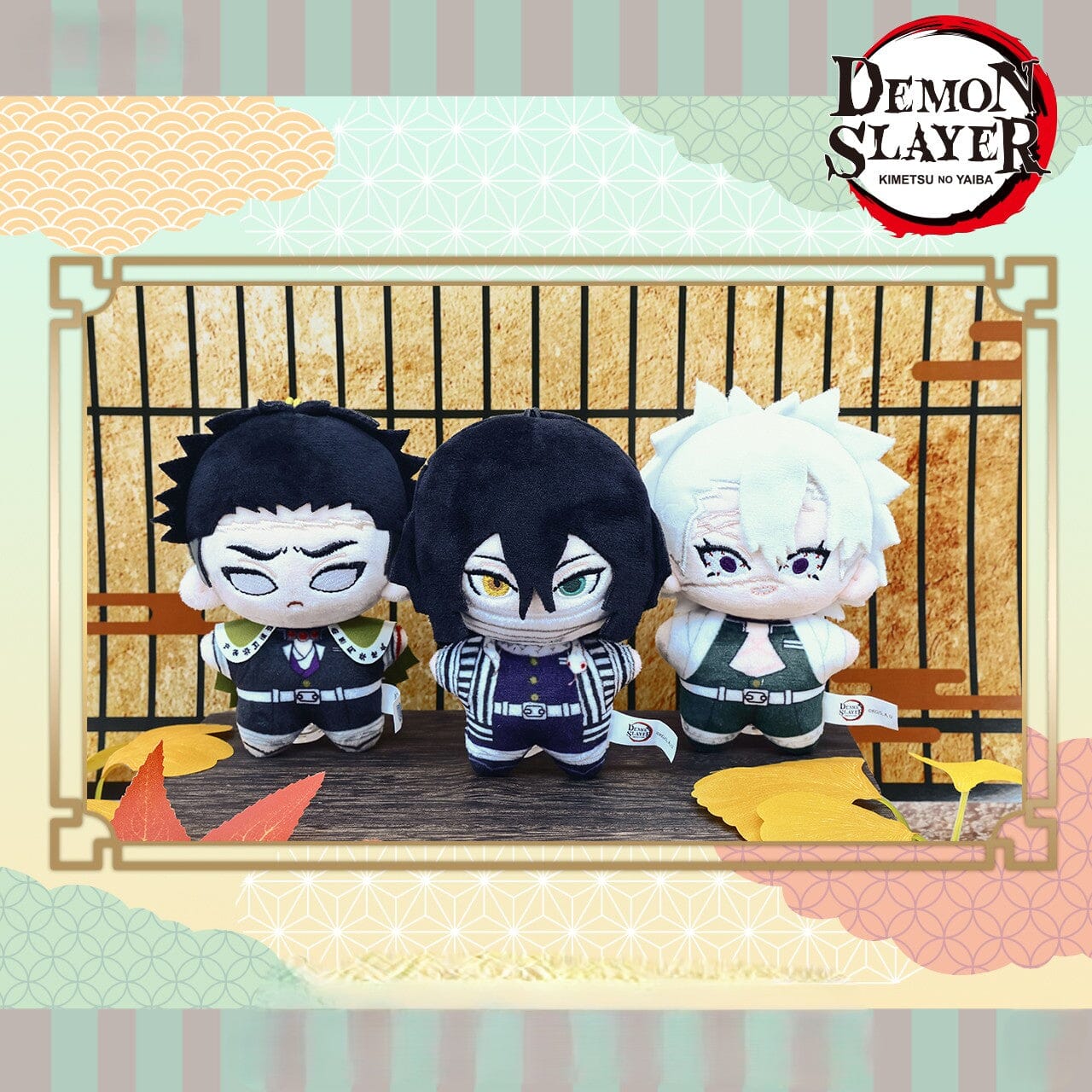 Demon Slayer: Hashira Series Starfish Plush Pendant Blind Box (1pc) Simple Demon Slayer