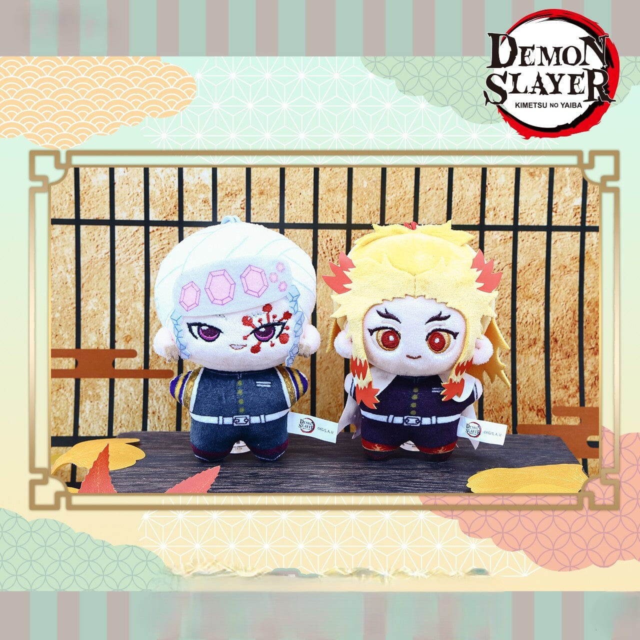 Demon Slayer: Hashira Series Starfish Plush Pendant Blind Box (1pc) Simple Demon Slayer