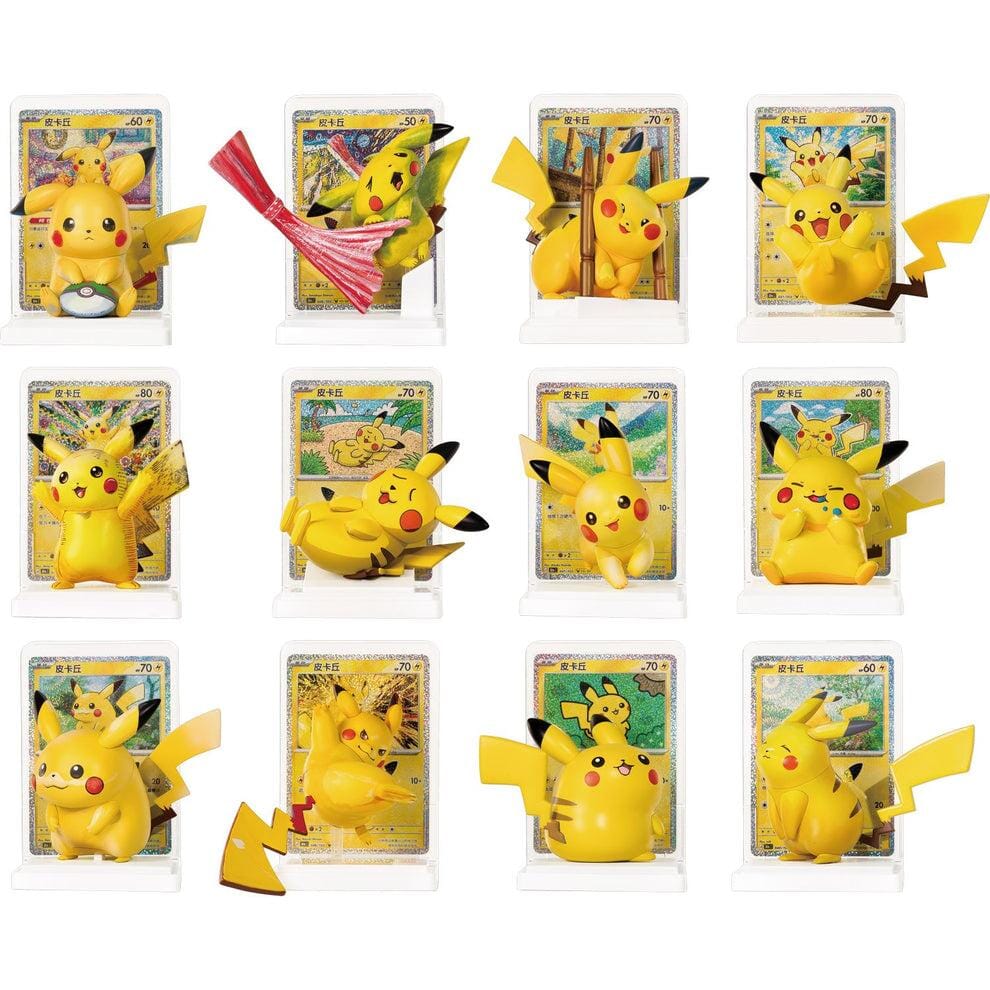 Pokémon TCG: 30th Anniversary Celebration Pikachu Figure Mystery Box (1pc) Simple Pokémon