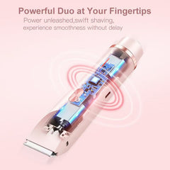 SatinSculpt Rechargeable - 2-in-1 Face & Body Hair Remover Simple Exclusive
