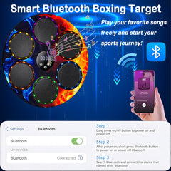 PulsePad: Light Up Boxing Trainer Simple Boxbollen