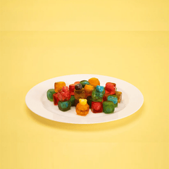 Peelable Gummies Stand Up Peg Bag - 4.25oz Simple Exclusive