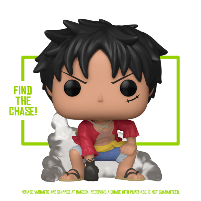 Funko Pop! One Piece – Luffy Gear Two Chase Figure (Style May Vary) Simple Funko