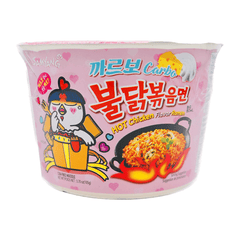 Samyang Buldak Hot Chicken Carbonara Ramen Bowl (105g) Simple Showcase
