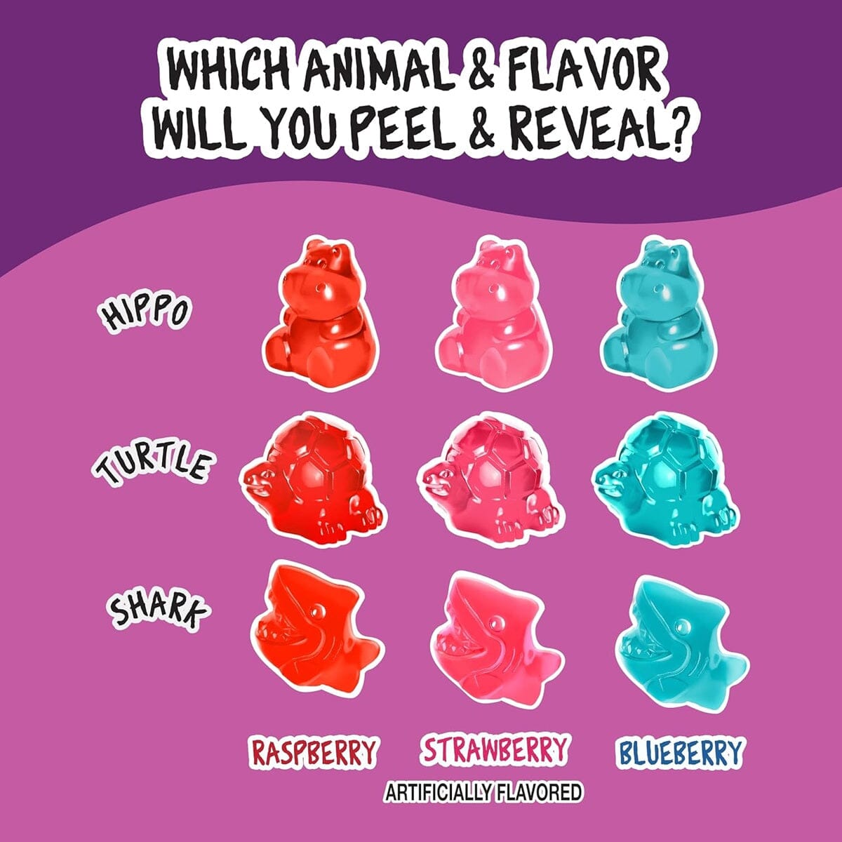 Juicy Drop Gummy Mystery Cube Wild Berry – 5oz Simple Amos Sweets