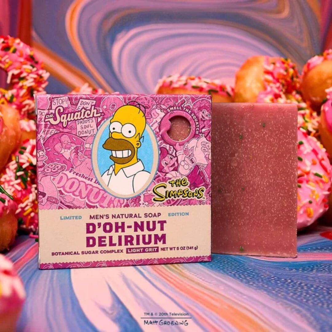 Dr. Squatch® D'oh-Nut Delirium Bar Soap For Men – Showcase