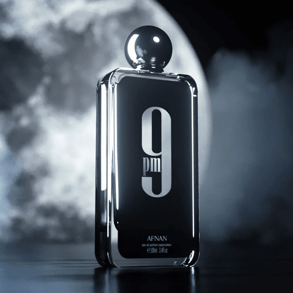 Afnan 9pm Eau De Parfum Spray Bottle for Men (100mL) Simple Showcase