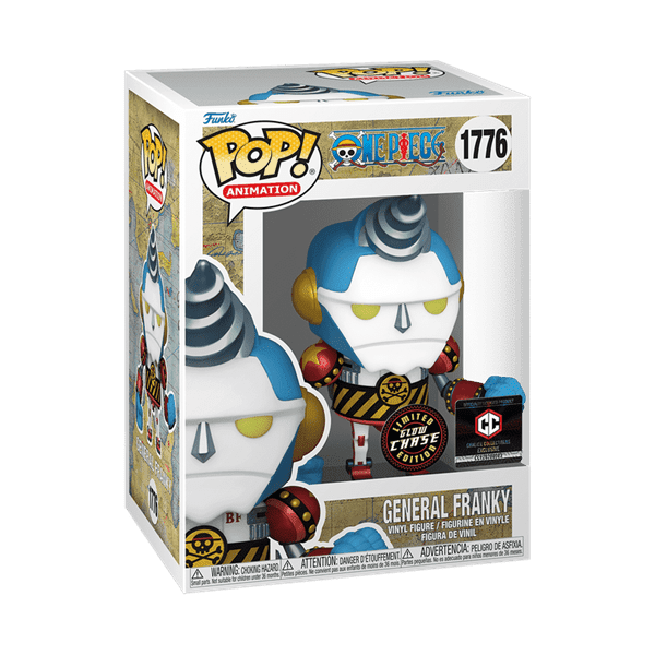 Funko Pop! One Piece - General Franky with Chase Exclusive (Style May Vary) Simple Funko