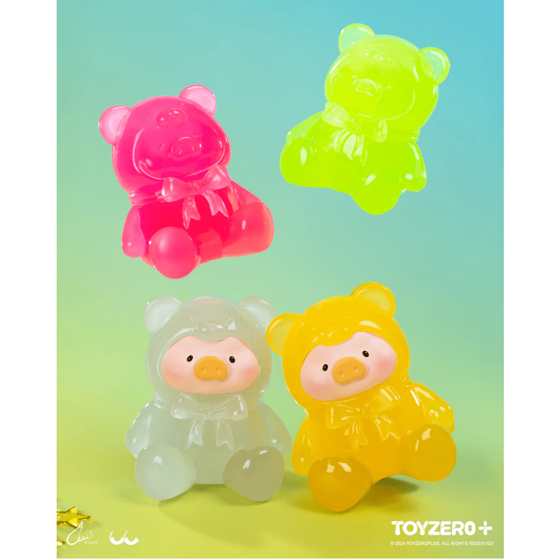 ToyZeroPlus x Lulu The Piggy Teddy Mini Series Blind Bag (1pc) Simple TOYZEROPLUS