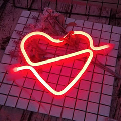 Illumina: Cupid Bow Neon Light Sign Simple Exclusive